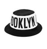 Folding Pattern Black Joker Bucket Fishing Cap